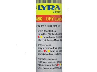 Lyra Dry reservestiftjes basis mix grafiet geel rood